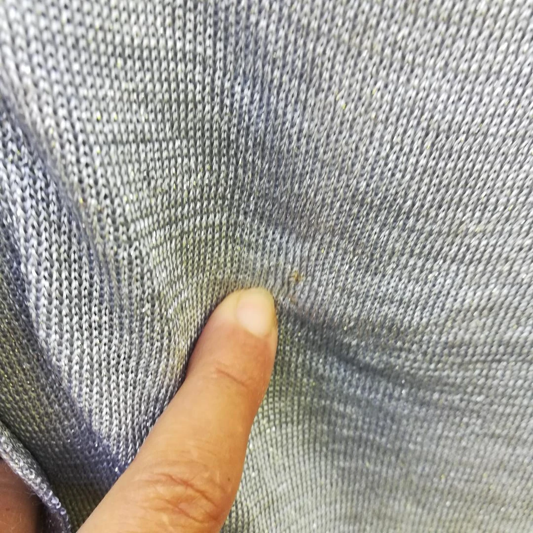 Lichte zilvergrijze vest met lange mouwen maat EUR T.XXL (onvolkomenheden) – photo 20